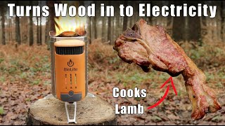 Its Electric  Camp Wood Stove by Bio Lite [upl. by Garland]