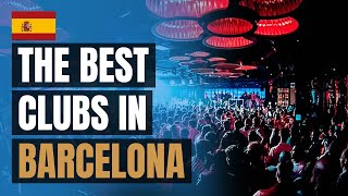 Top 10 Night Clubs in Barcelona 2023 [upl. by Rexferd]