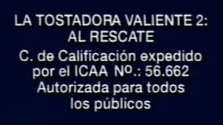 La tostadora valiente 2 VHS 1998 [upl. by Arline]