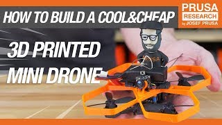 How to Build a Cool amp Cheap 3D Printed Mini Drone [upl. by Elehcor]