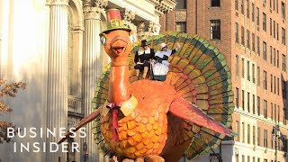 The History Of Macys Thanksgiving Day Parade  Business Insider [upl. by Anen]