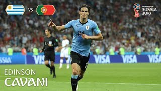 Edinson CAVANI Goal 2  Uruguay v Portugal  MATCH 49 [upl. by Che86]