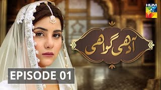 Adhi Gawahi Episode 01 HUM TV Drama [upl. by Lee188]