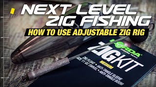 How To Use Adjustable Zig Rig  Carp Fishing [upl. by Disario]