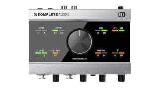 How to Use the Komplete Audio 6  A WaffleFree™ Tutorial [upl. by Uolyram568]