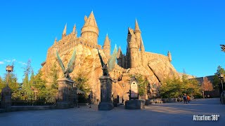 Wizarding World of Harry Potter Land Tour 2021  Universal Studios Hollywood  Hogwarts Castle [upl. by Chlori39]