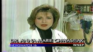 WNEP Healthwatch 16 promo 1995 [upl. by Nahtanaoj]