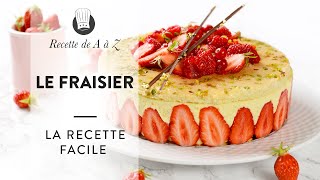 Recette Facile  le Fraisier de Chef Philippe [upl. by Seravart846]