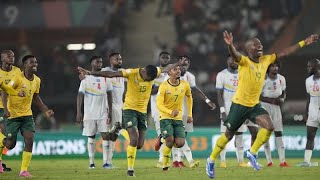 AFCON South Africa beats DR Congo to finish third [upl. by Eednam]