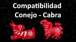 Compatibilidad Conejo  Cabra Horóscopo Chino [upl. by Marylee]