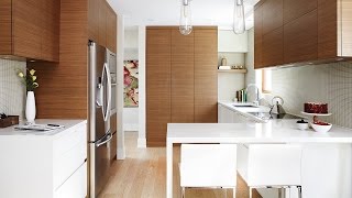 Interior Design – A Small Modern Kitchen With Smart Storage [upl. by Ifen783]