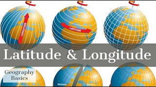 Latitude amp Longitude  GEOGRAPHY BASICS [upl. by Ayikal]