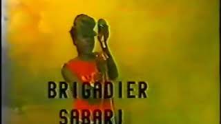 Alpha Blondy  Brigadier Sabari LIVE on Tv 1983 [upl. by Tinya676]