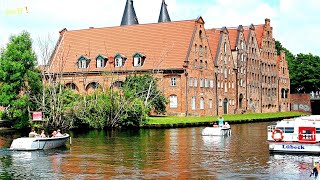 Luebeck Germany  Medieval City Centre  UNESCO World Heritage [upl. by Launam]