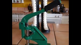 How to Use a Grommet Machine [upl. by Ennaira547]