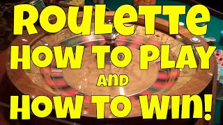 Roulette  How to Play and How to Win • The Jackpot Gents [upl. by Pettit]