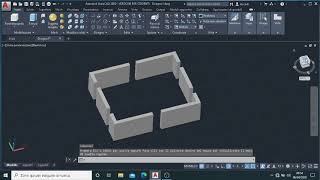 progettazione pianta in 3D prima lezione autocad 2020 [upl. by Cornelius]