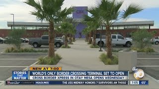 Worlds only border crossing terminal set to open [upl. by Brittani433]