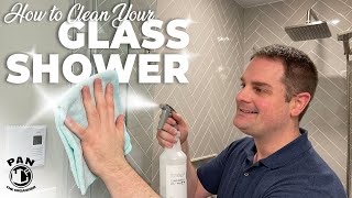 HOW TO KEEP GLASS SHOWERS CLEAN  QUICK amp EASY [upl. by Aire]