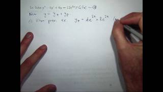 Nonhomogeneous 2ndorder differential equations [upl. by Alderson726]