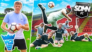 SIDEMEN vs W2S FOOTBALL CHALLENGE [upl. by Enerak]