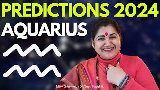 Aquarius Predictions 2024  Kumbh Rashi [upl. by Bal]