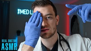 Doctor Performs a Full amp Complete Cranial Nerve Exam on YOU  Very Relaxing Real Doctor ASMR [upl. by Ahsiuqram]