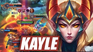 Dragon Slayer Kayle Gameplay  This Skin is Beautiful [upl. by Hakceber]