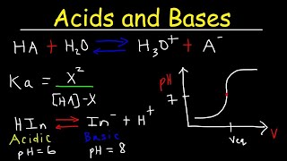 Acids and Bases Review  General Chemistry  Practice Test [upl. by Ajan584]