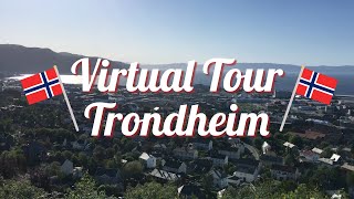 Virtual Tour of Trondheim Norway [upl. by Perce282]