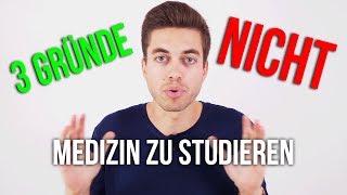 3 Gründe warum du NICHT Medizin studieren solltest – Doc Mo [upl. by Erdnua]