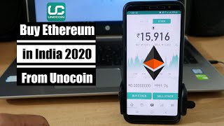 How to Buy Ethereum in India from Unocoin Wallet [upl. by Adelina404]