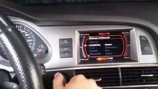 Audi A6 4F  Activar quotVisual Parking Systemquot [upl. by Hew]