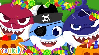 Happy Halloween🎃 Baby Shark  Youkids Halloween Song for Kids [upl. by Mehalek556]