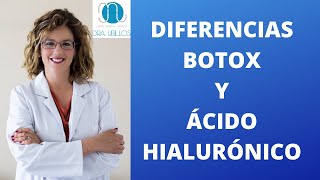 DIFERENCIAS ENTRE BOTOX Y ÁCIDO HIALURÓNICO [upl. by Ikin241]