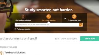 Chegg Study Experience [upl. by Lindo]