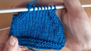 Decreasing Raglan Armholes Sheilas Knitting Tips [upl. by Neelcaj412]