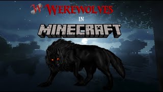 Minecraft Mod Werewolf Addon Vampirism OUTDATED [upl. by Akiam444]