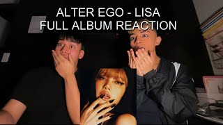 DANCERS REACT TO ‘ALTER EGO’  LISA FULL ALBUM REACTION [upl. by Ulund456]