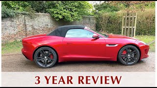 Jaguar FTYPE 3 year review  the truth [upl. by Lebazej879]