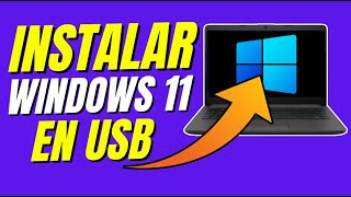 ✅Cómo INSTALAR WINDOWS 11 desde USB  PASO a PASO en 20 minutos [upl. by Sudaorb]