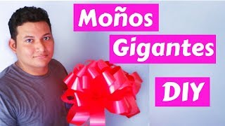 DIY Como Hacer Moños Gigantes [upl. by Cence422]