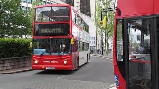 Buses Trains amp Trams in The West Midlands 2015 [upl. by Ahsilef]