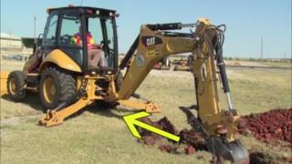 VT Module 3 A Part 4  Backhoe Trenching [upl. by Eilema]