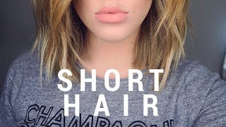 HOW TO STYLE SHOULDER LENGTH HAIR [upl. by Aikam]