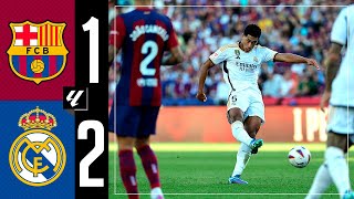 Barcelona 12 Real Madrid  HIGHLIGHTS  LaLiga 202324 [upl. by Daren]