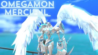 디지몬 마스터즈  오메가몬 머시풀모드  DMO OMEGAMON  MERCIFUL MODE [upl. by Reywas]