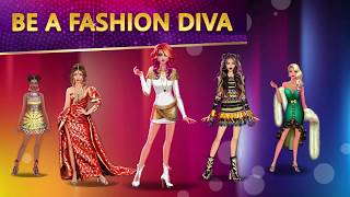 Fashion Diva  Dressup amp Fashion Game  Official Trailer [upl. by Seraphim857]