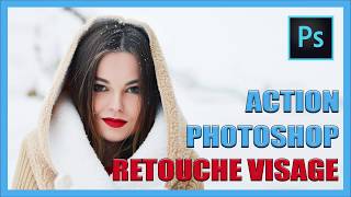 Action Photoshop  Retouche Photo Visage TUTOPHOTOS [upl. by Niassuh246]