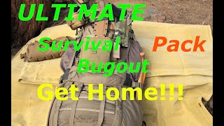 Emergency Bug Out Pack  The Ultimate Bugout Pack for Overland Camping  or the Apocalypse [upl. by Gillman]